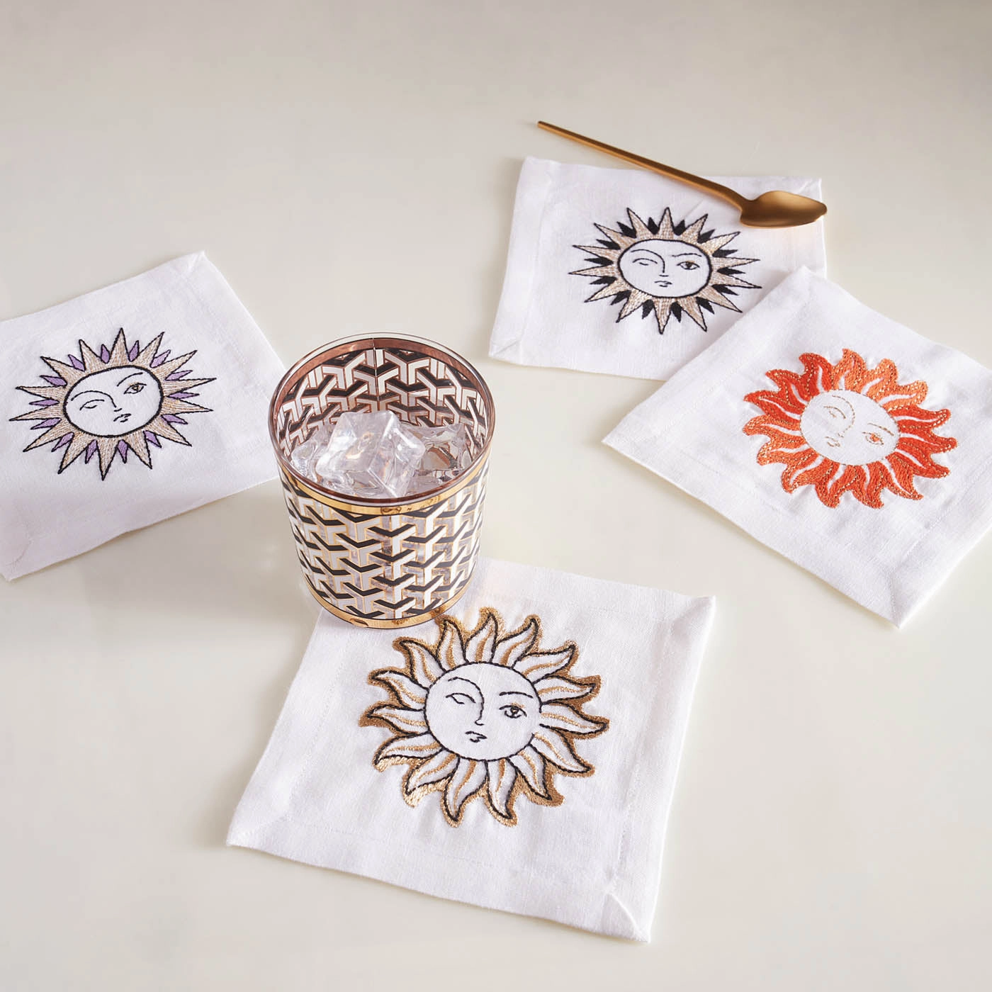 Sun Cocktail Napkins