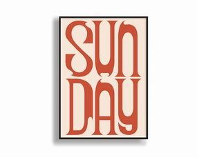 Sunday Portraitmodern abstract painting decor
