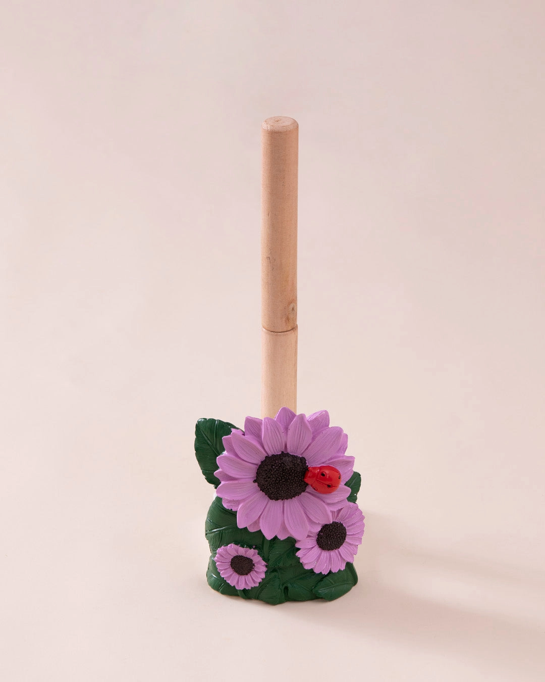 Sunflower Paper Towel Holder - Purple