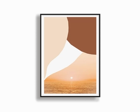 Sunsetnordic style wall decor