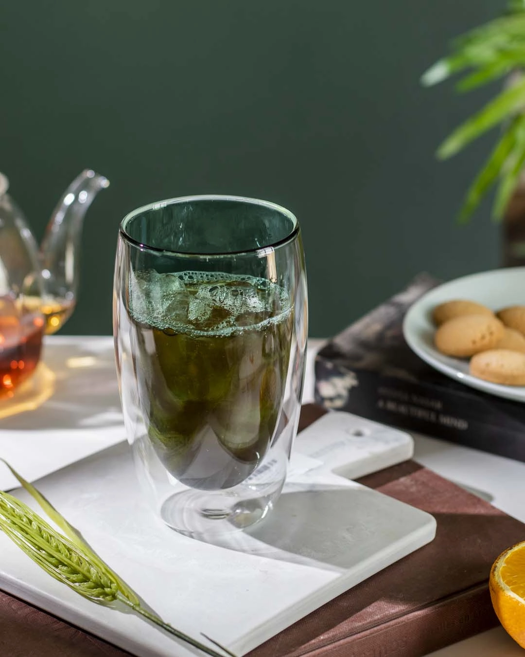 Superior Double Wall Glass - Green
