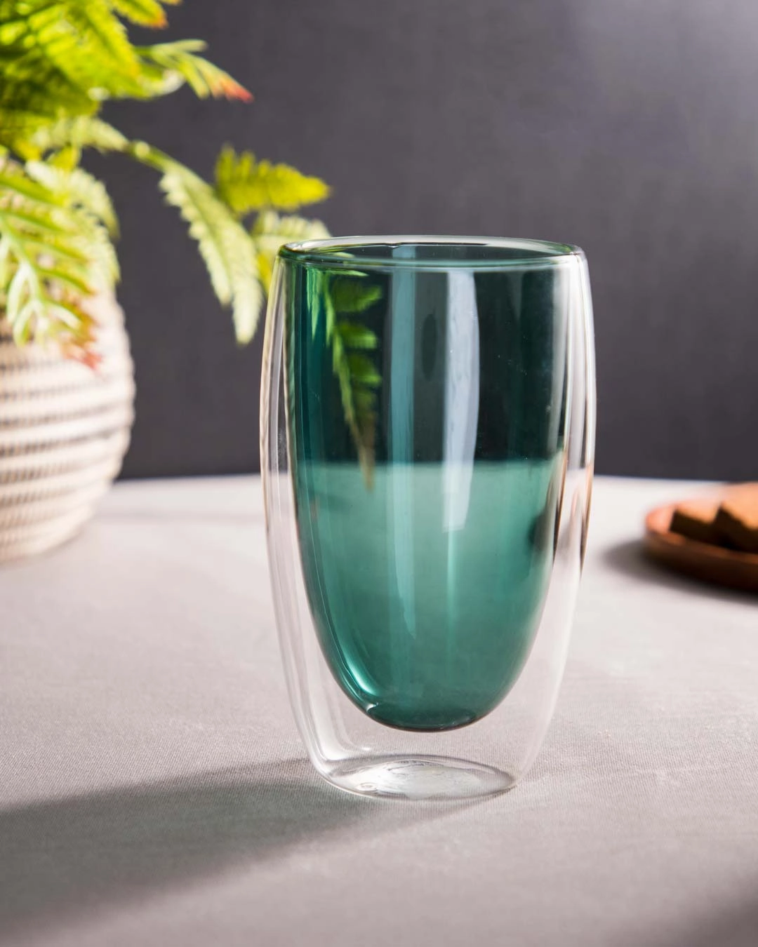 Superior Double Wall Glass - Green