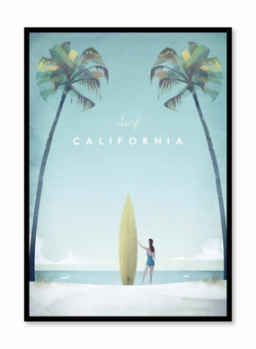 Surf California, Posterpop culture themed posters