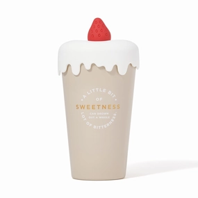 Sweets Tumbler Beigeglass cups ,personalized mugs 