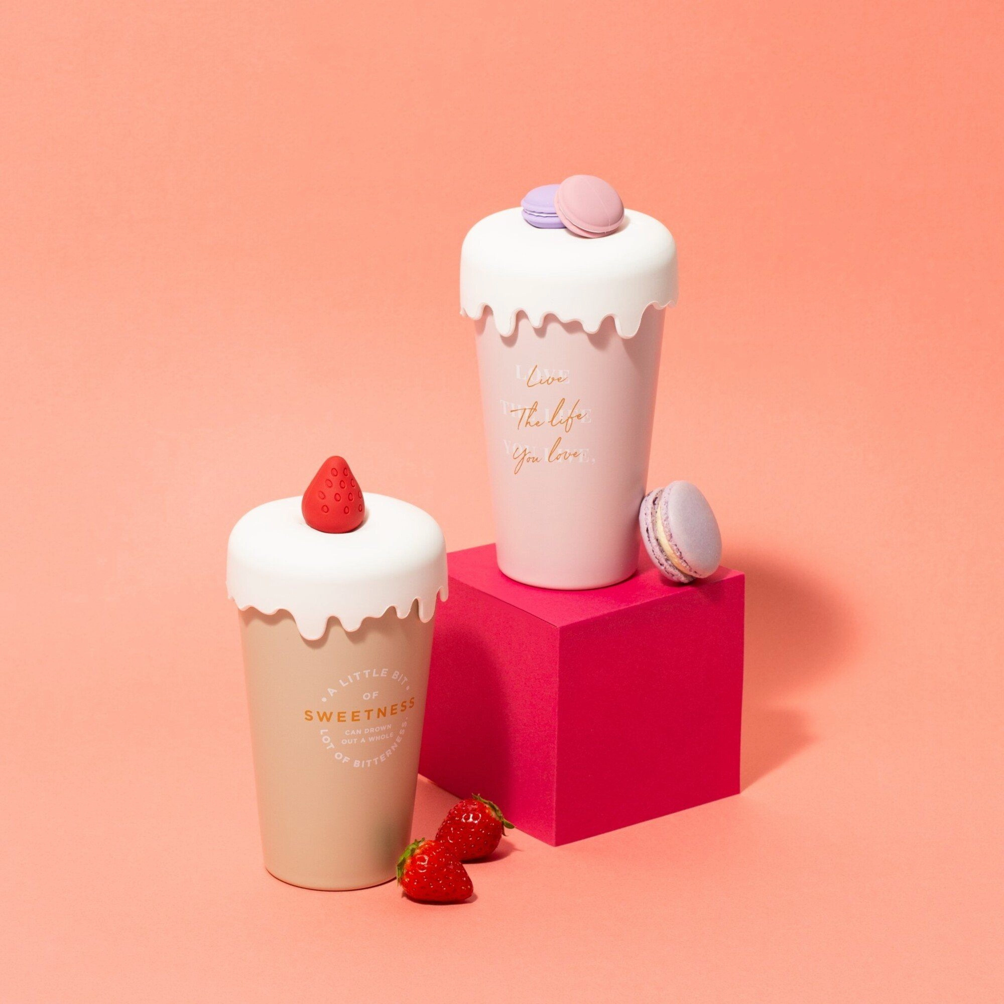 Sweets Tumbler Beige