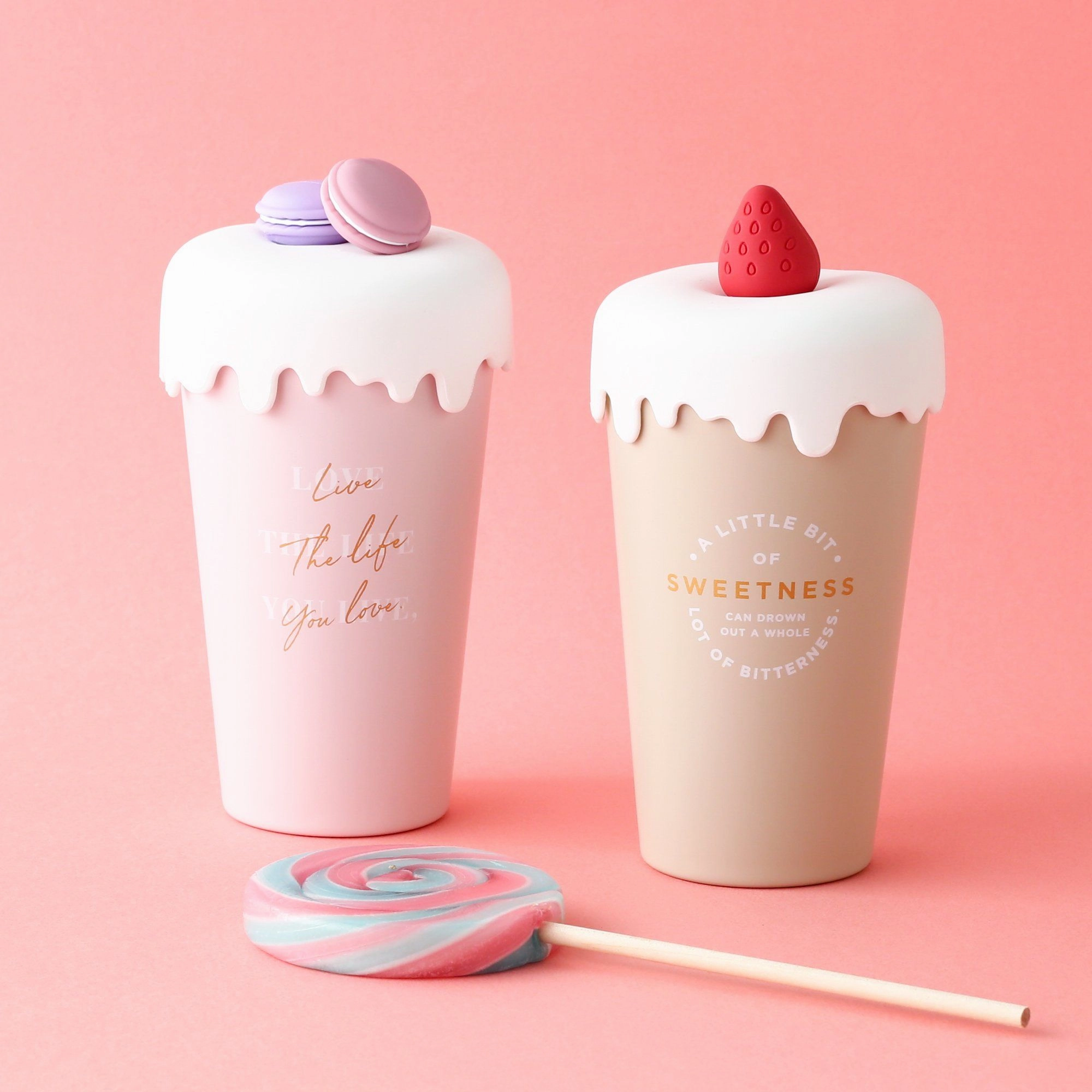 Sweets Tumbler Beige