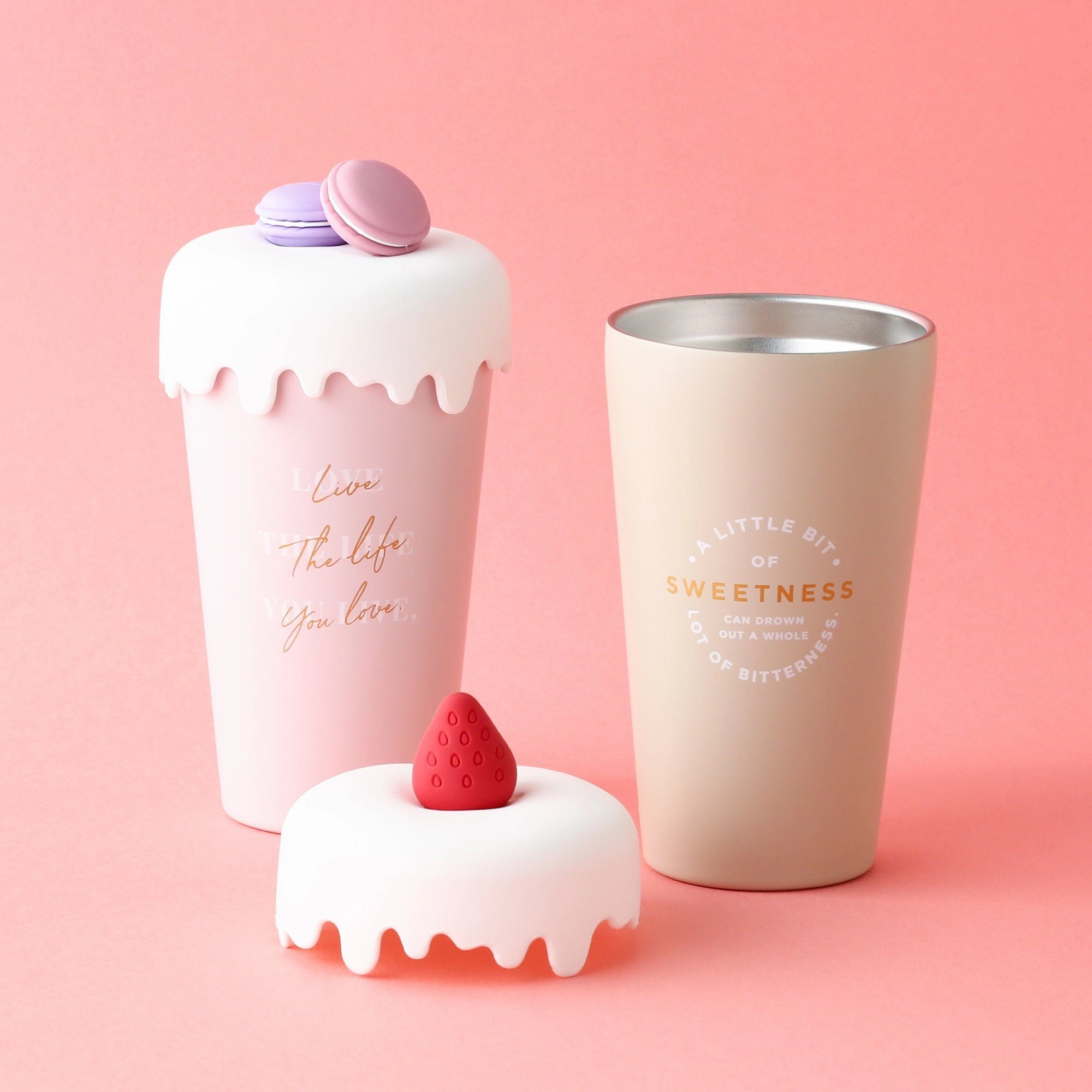 Sweets Tumbler Beige
