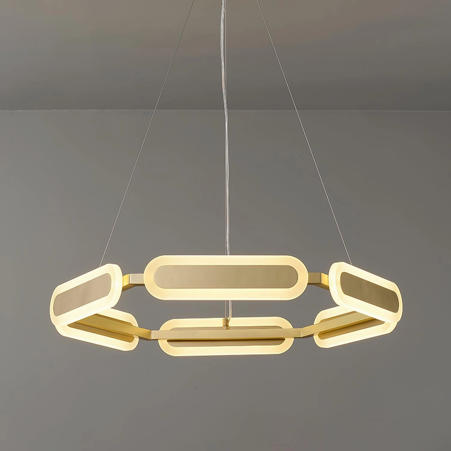 Swirl Chandelier