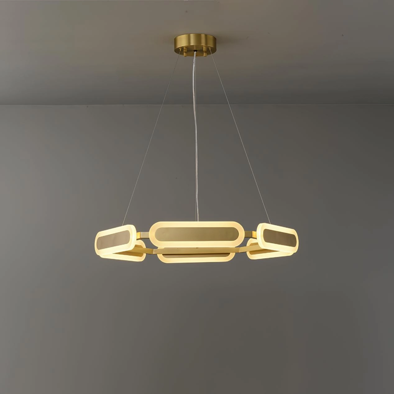 Swirl Chandelier