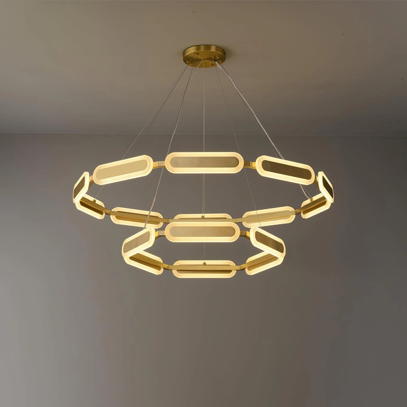 Swirl Chandelier