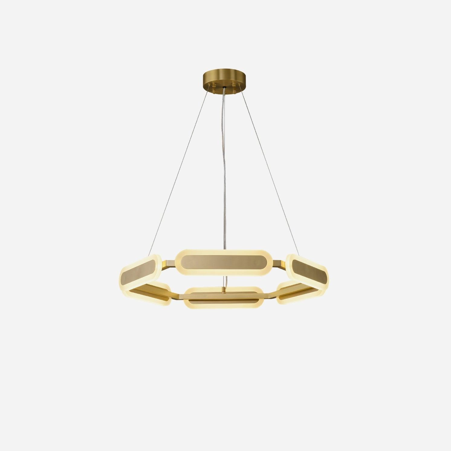 Swirl Chandelier