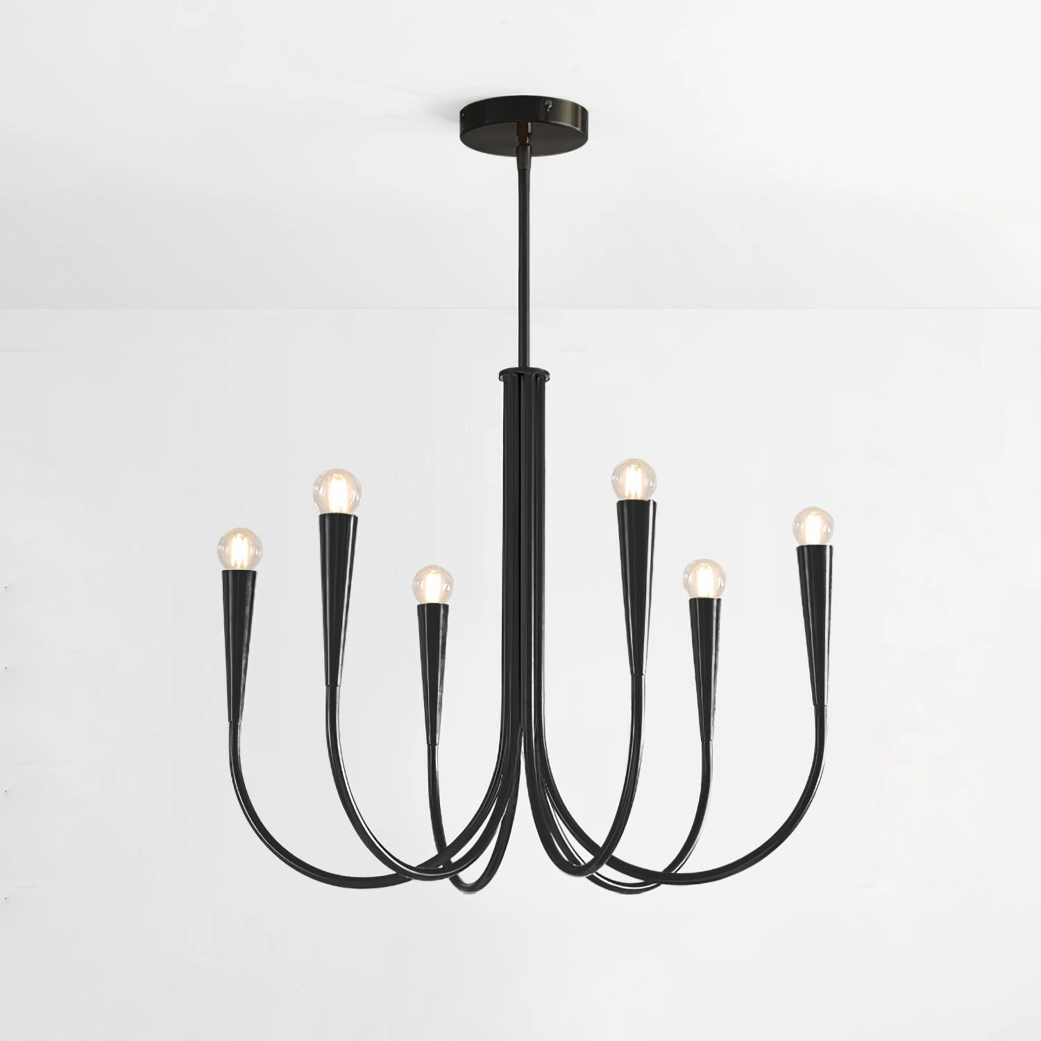 Swoop Arm Chandelier