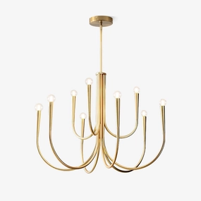 Swoop Arm Chandelierrustic chandelier,bedroom chandelier 