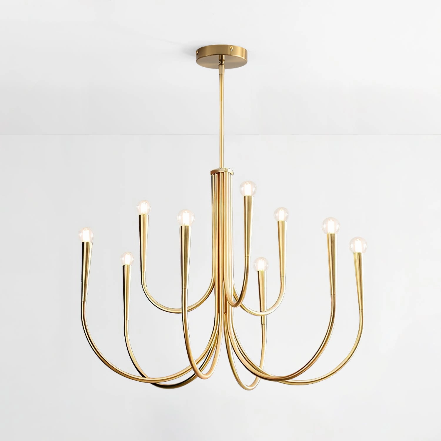 Swoop Arm Chandelier
