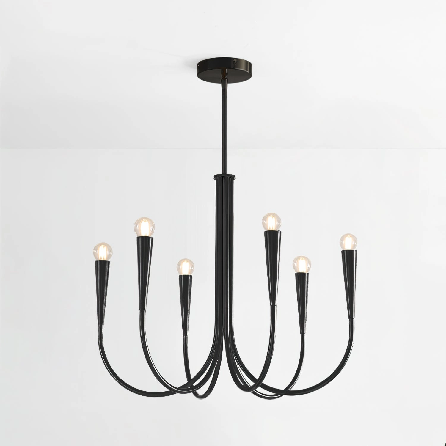 Swoop Arm Chandelier