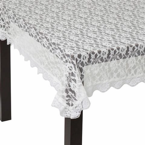 Table Cloth Merletto White