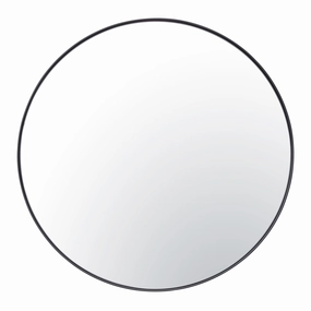 Tablet 458MI30BL 30-Inch Round Wall Mirror - Blackwall mounted decorative mirror,full length dressing mirror
