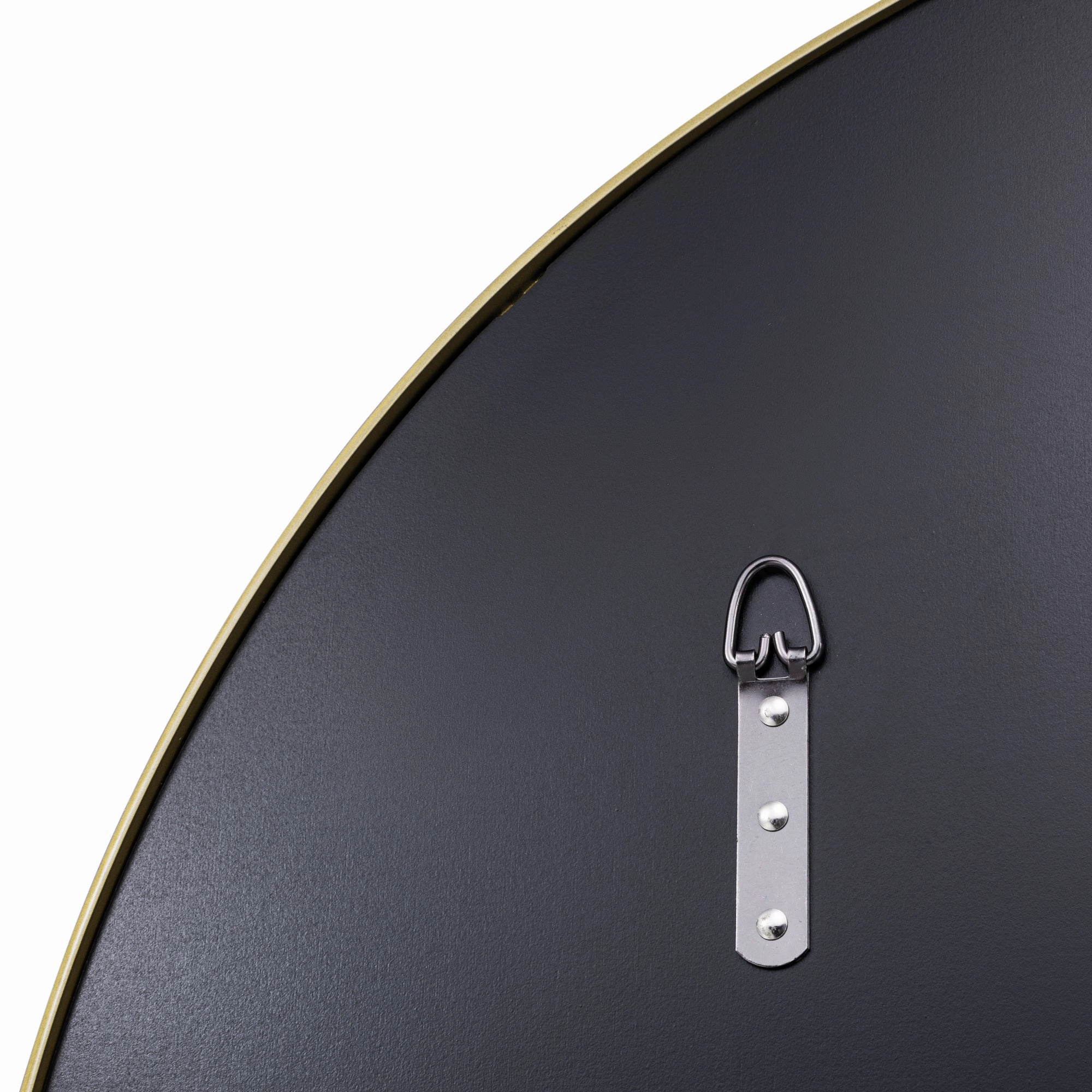 Tablet 458MI30GO 30-Inch Round Wall Mirror - Gold
