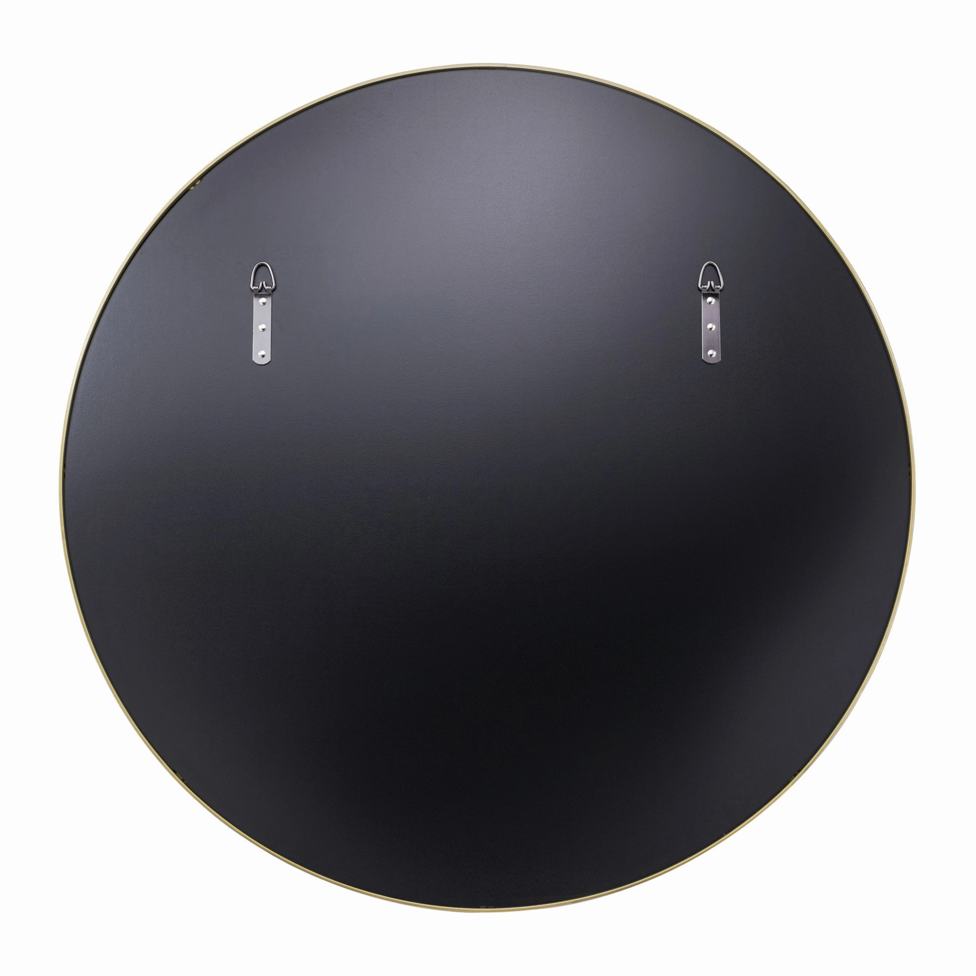 Tablet 458MI30GO 30-Inch Round Wall Mirror - Gold