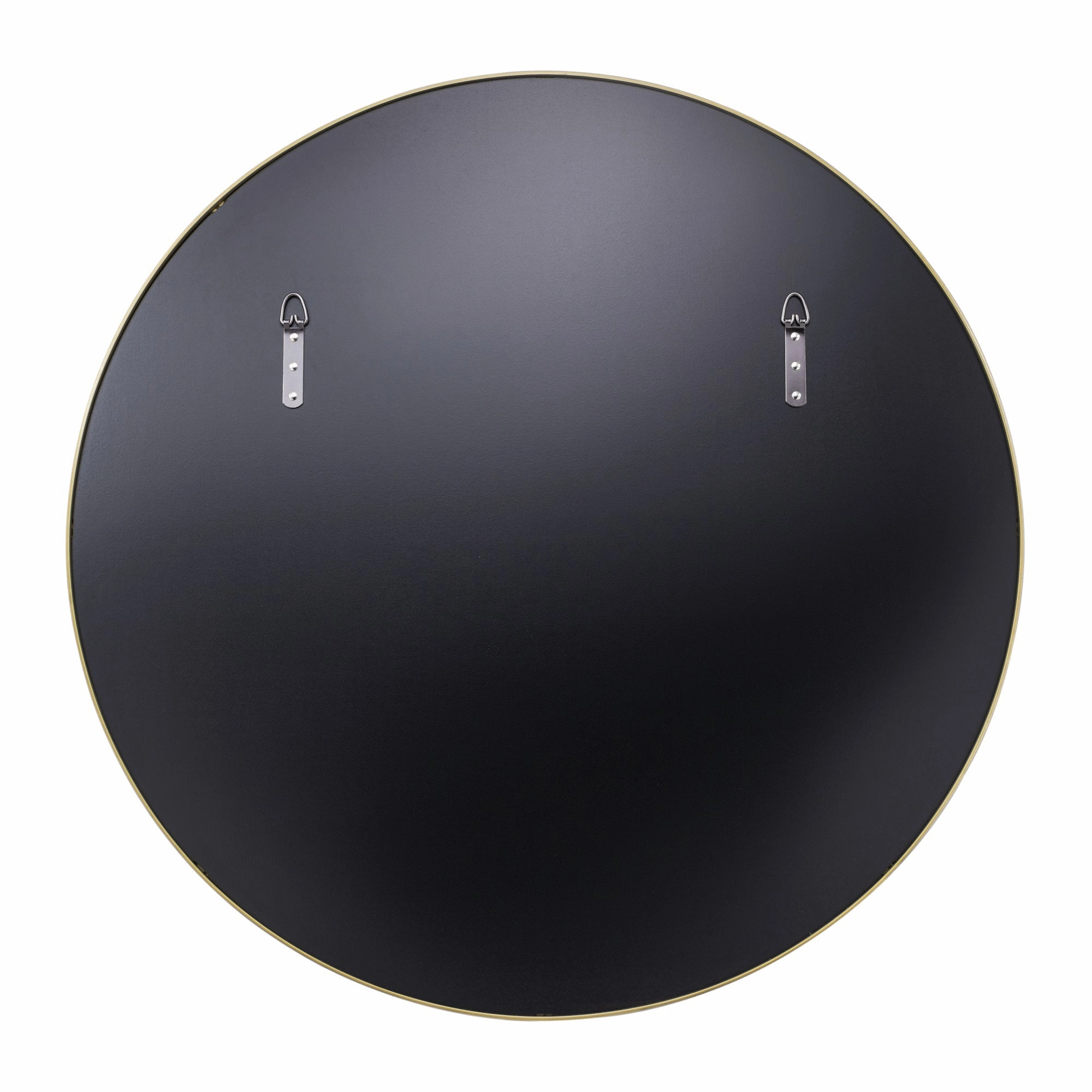 Tablet 458MI30GO 30-Inch Round Wall Mirror - Gold