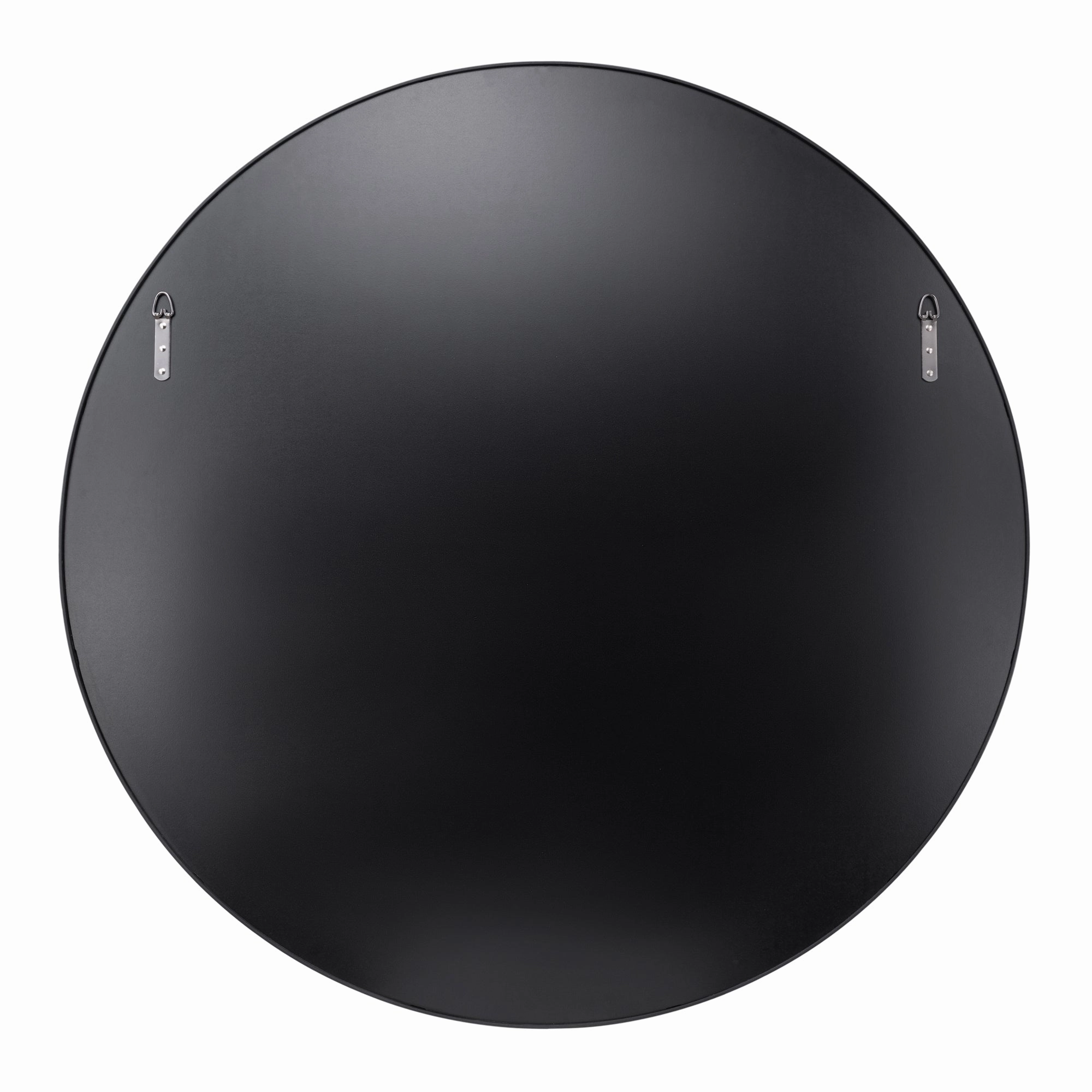 Tablet 458MI40BL 40-Inch Round Wall Mirror - Black