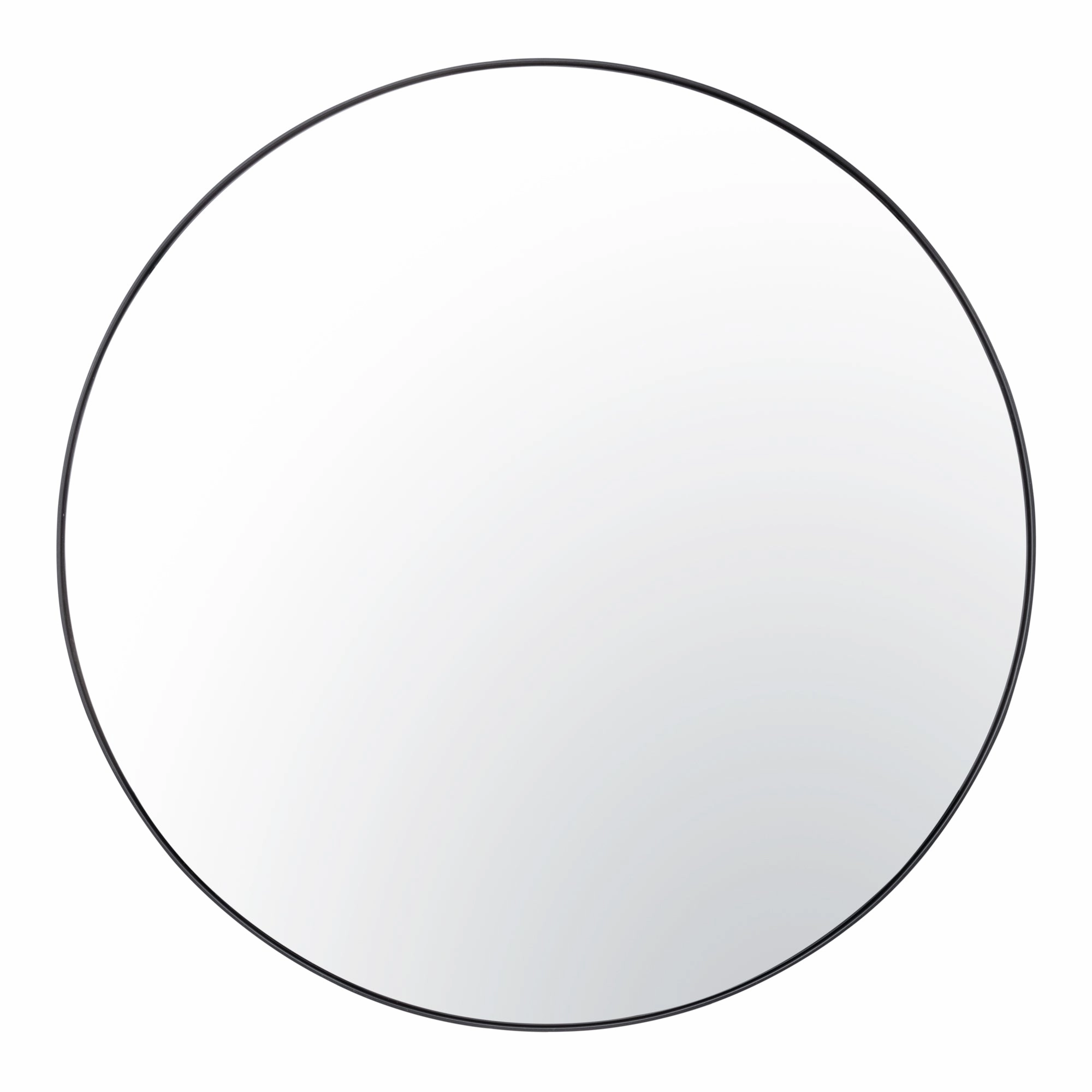 Tablet 458MI40BL 40-Inch Round Wall Mirror - Blackwall mounted decorative mirror,full length dressing mirror