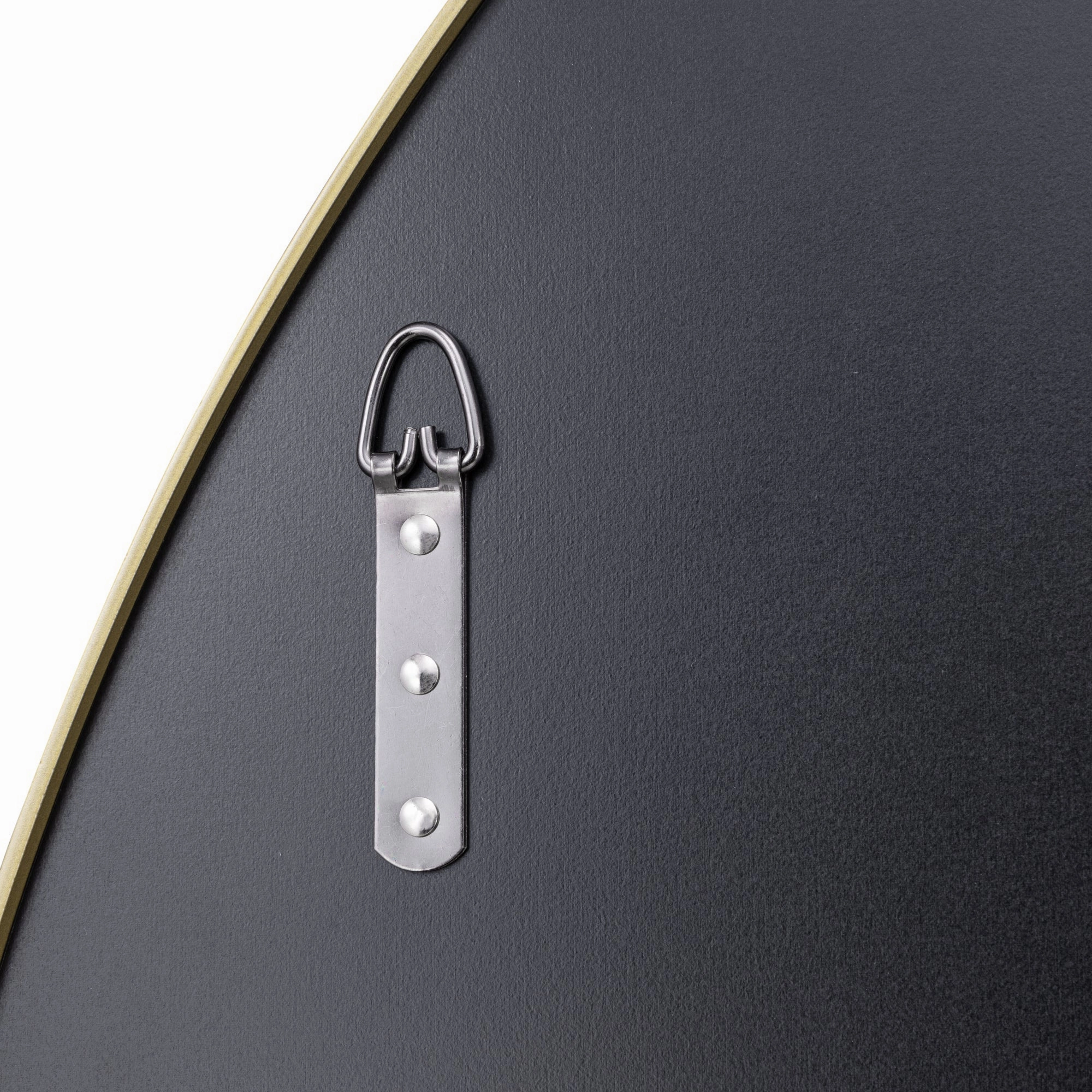 Tablet 458MI40GO 40-Inch Round Wall Mirror - Gold