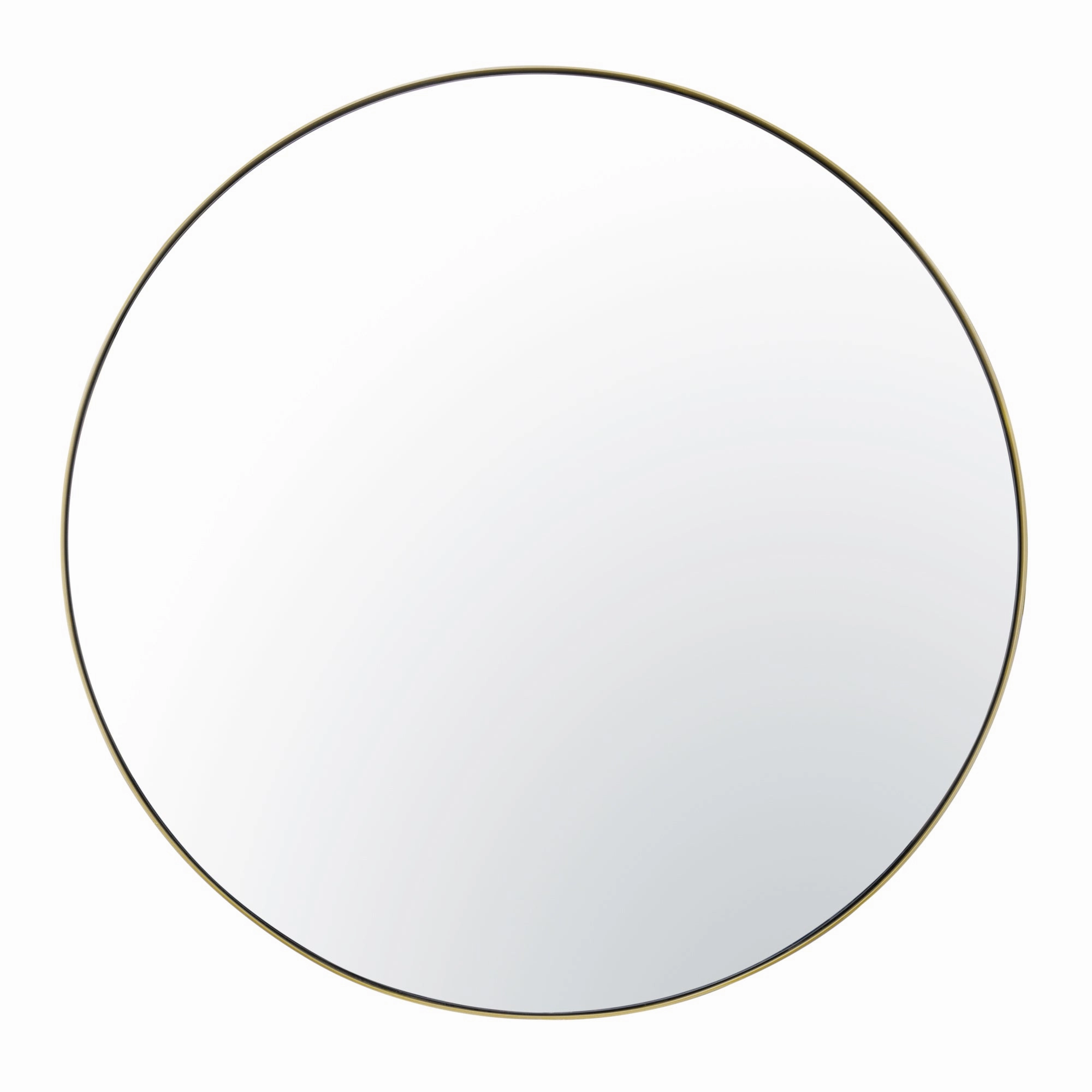 Tablet 458MI40GO 40-Inch Round Wall Mirror - Goldwall mounted decorative mirror,full length dressing mirror