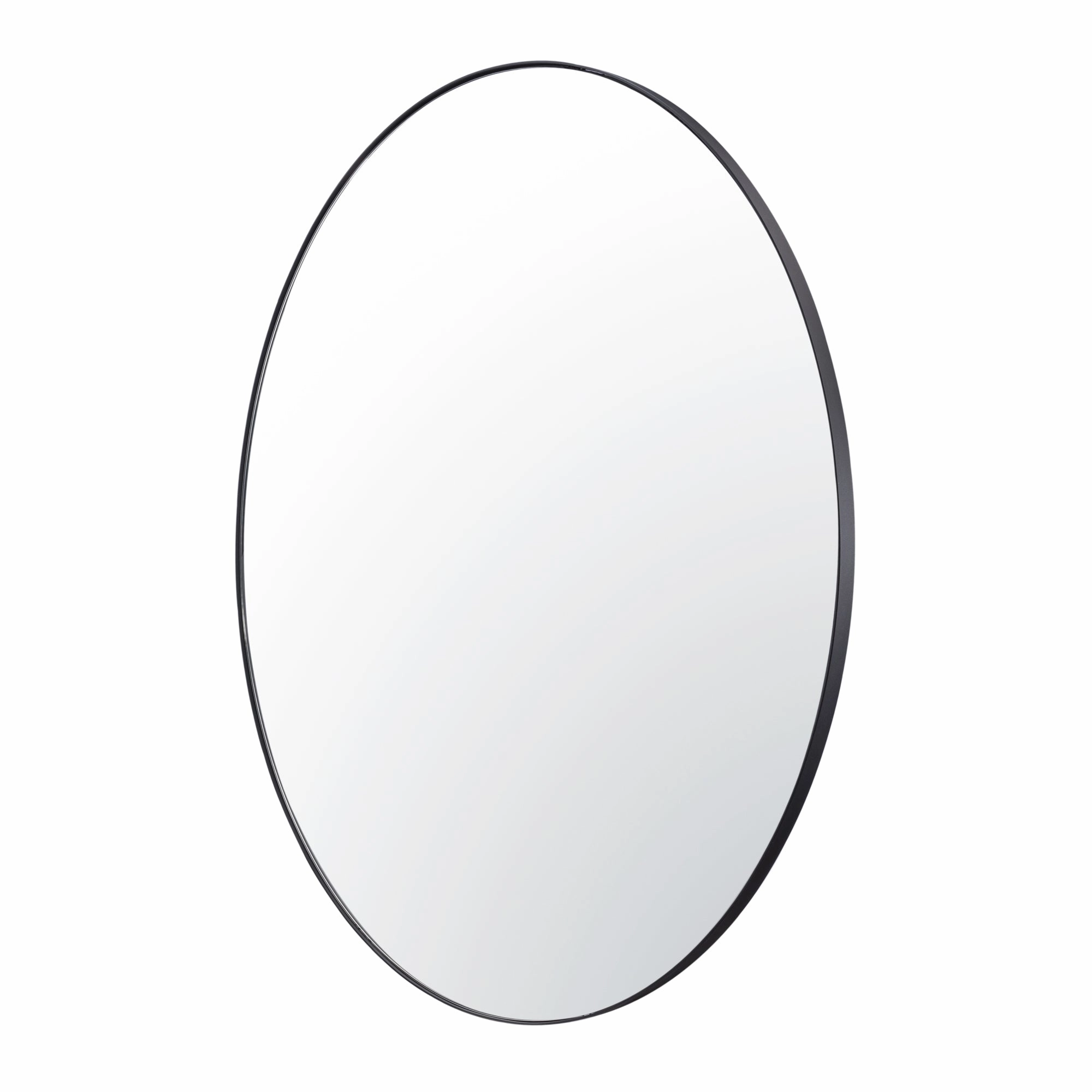 Tablet 458MI50BL 50-Inch Round Wall Mirror - Black