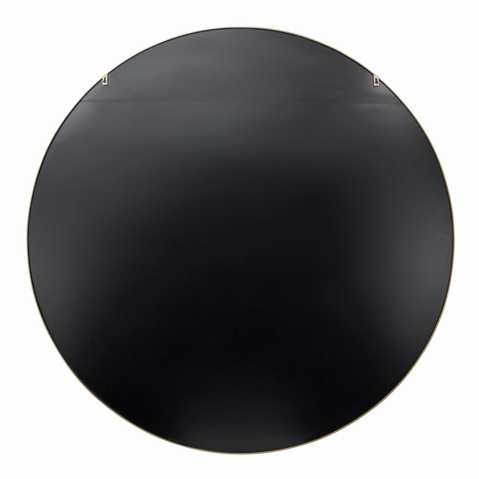 Tablet 458MI50GO 50-Inch Round Wall Mirror - Gold