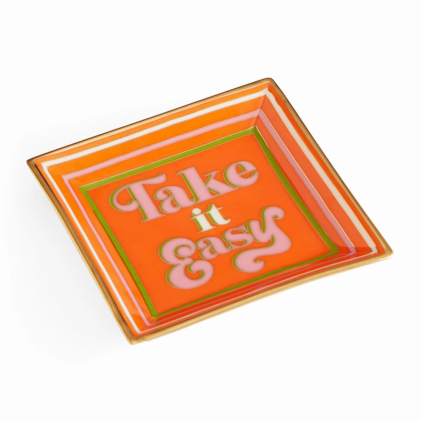 Take It Easy Square Tray