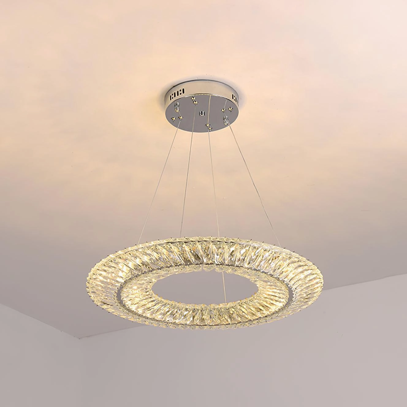 Tanager Geometric Chandelier