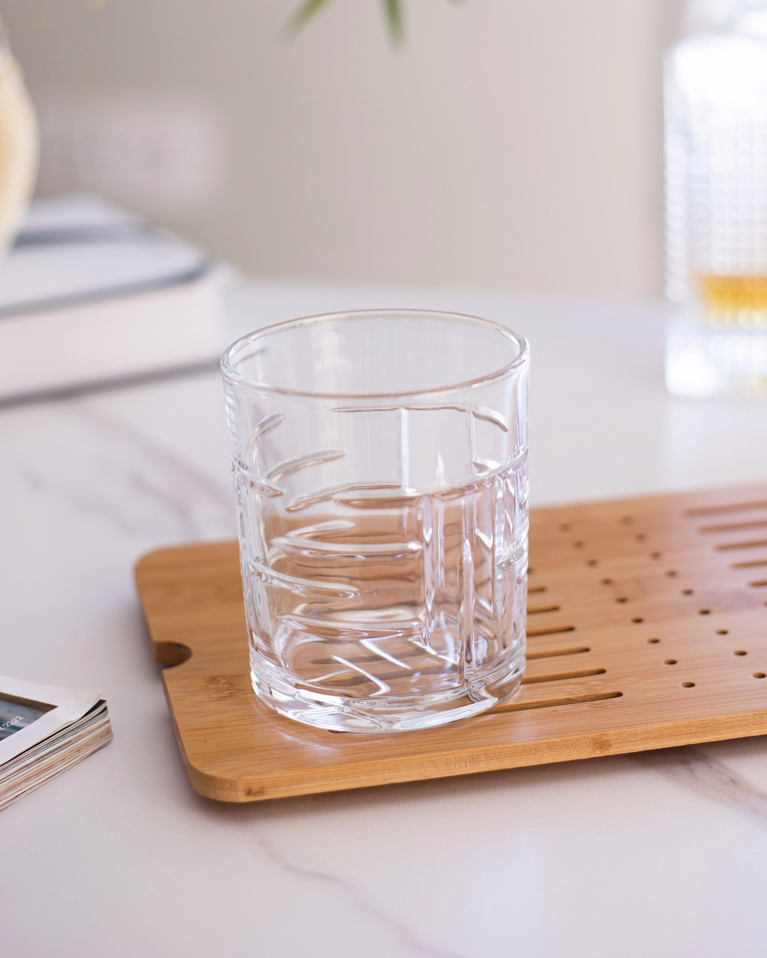 Tartan Old-Fashioned Glass - Set of 2