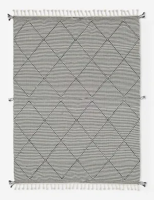 Taza Handwoven Wool Rugmodern color block patchwork rug