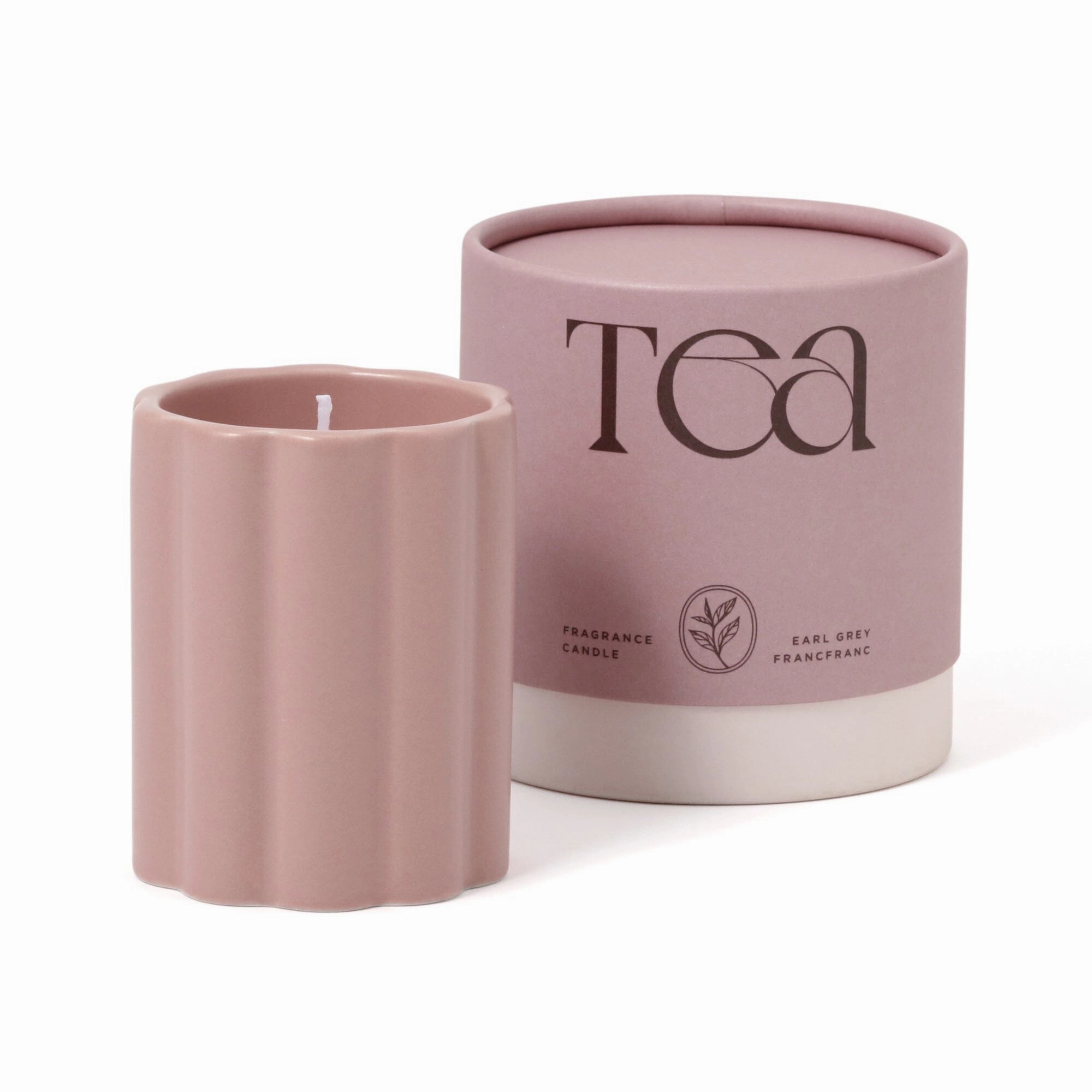 Tea Fragrance Candle Earl Greydecorative vase ,Modern Ceramic Vase for Home Decoration 