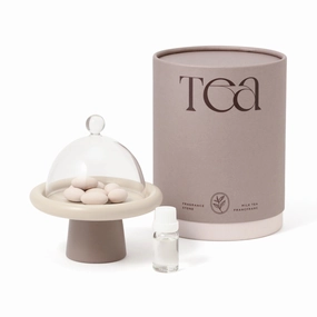 Tea Fragrance Stone Milk Teadecorative vase ,Modern Ceramic Vase for Home Decoration 