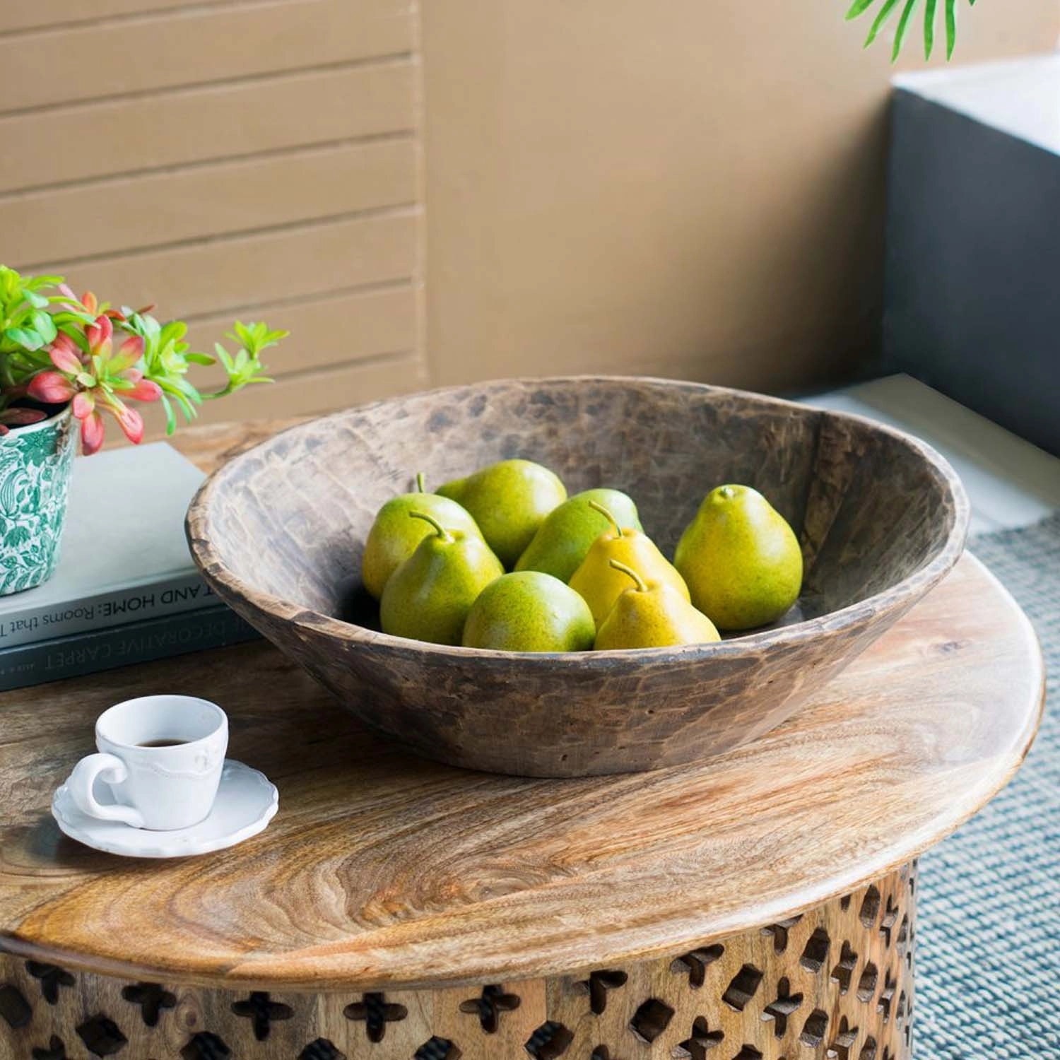 Teak Decorative Bowl - 18"