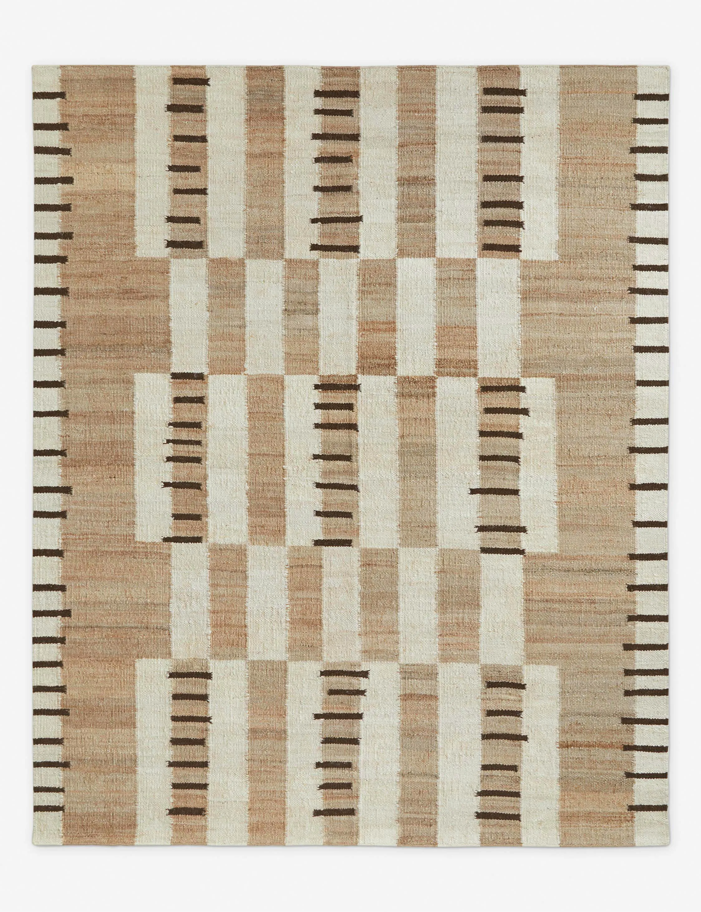 Tempo Flatweave Jute Rug by lan Byrd