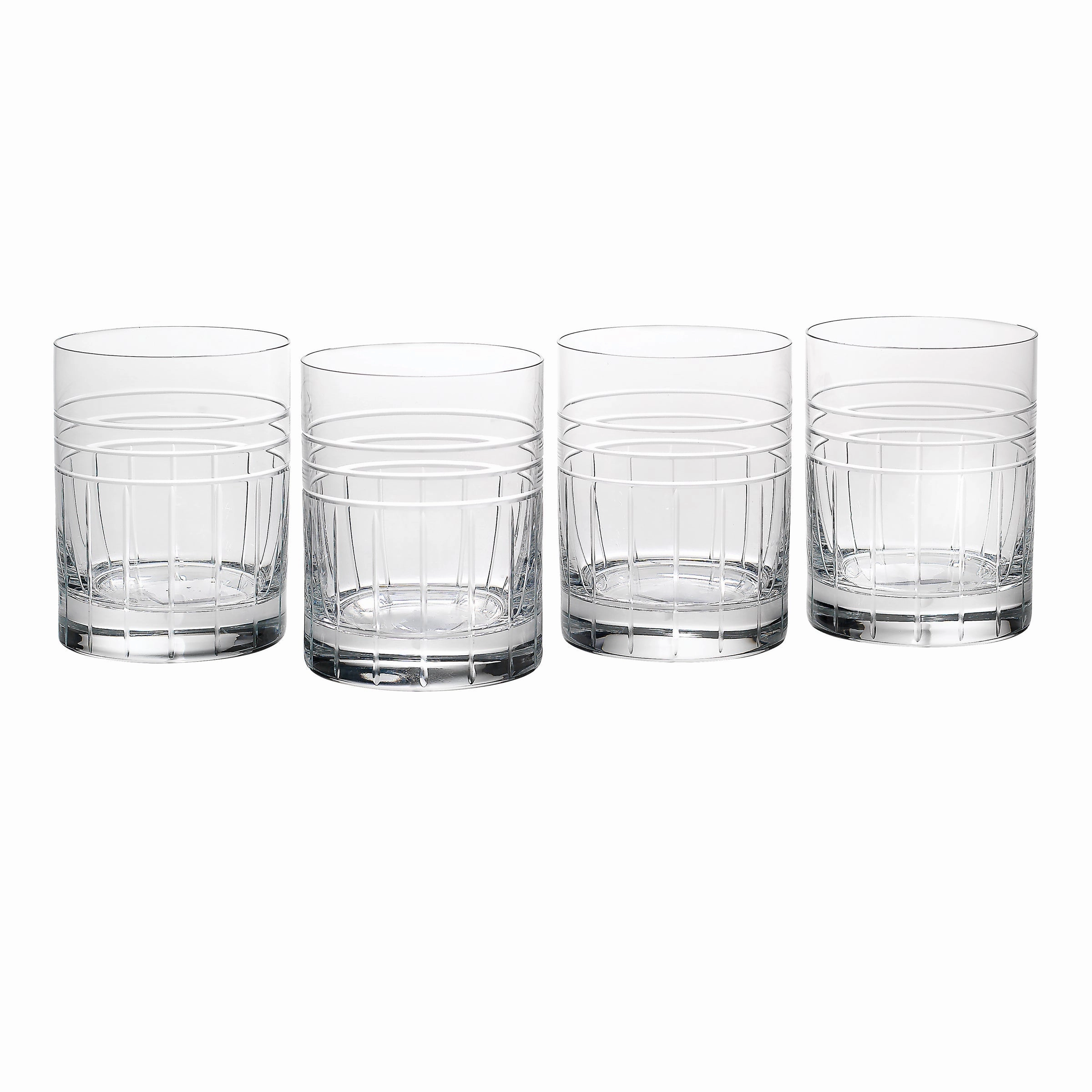 Tempo Crystal DOF Glasses, Set of 4glass cups ,personalized mugs 