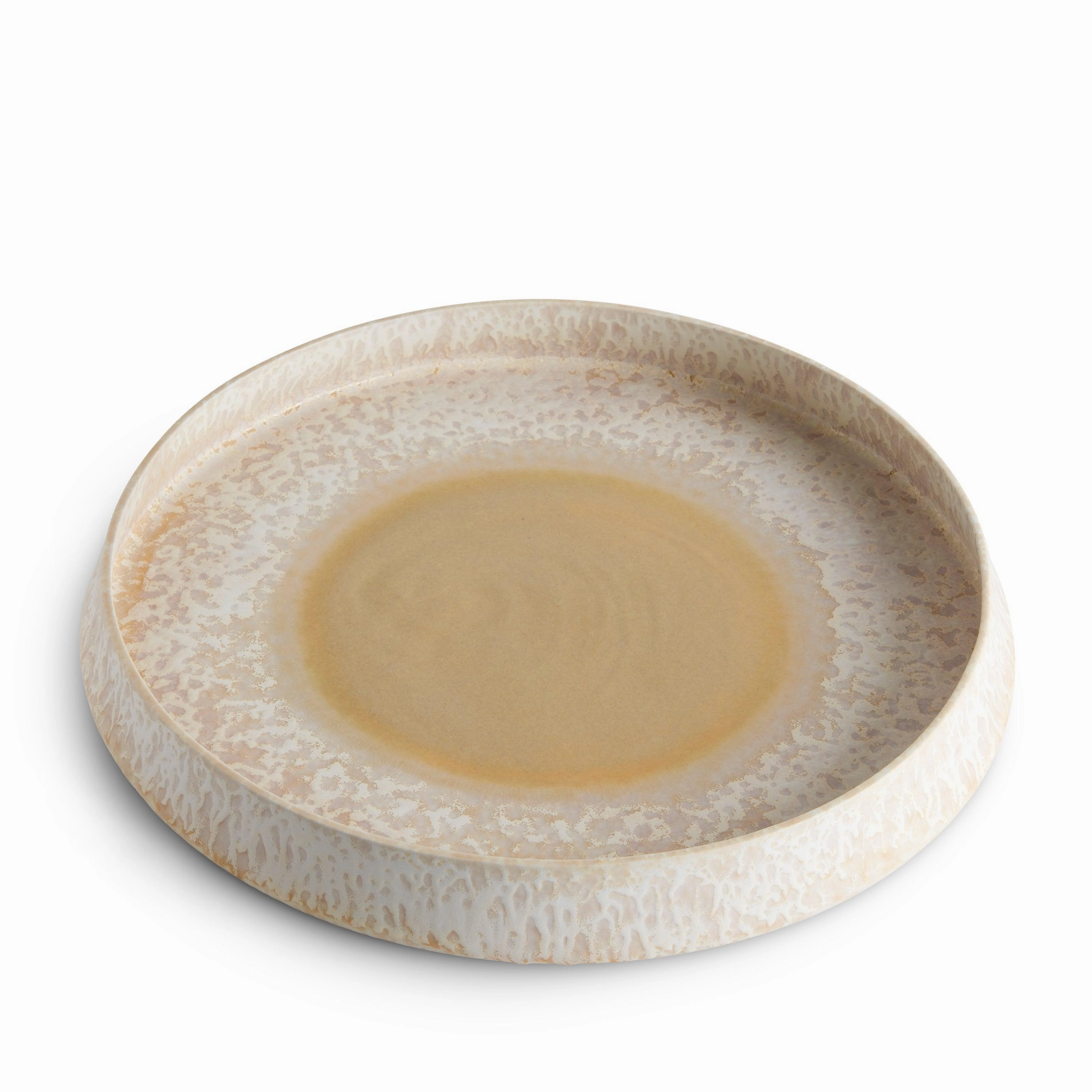 Terra Round Platter - Large - Dusty Rose