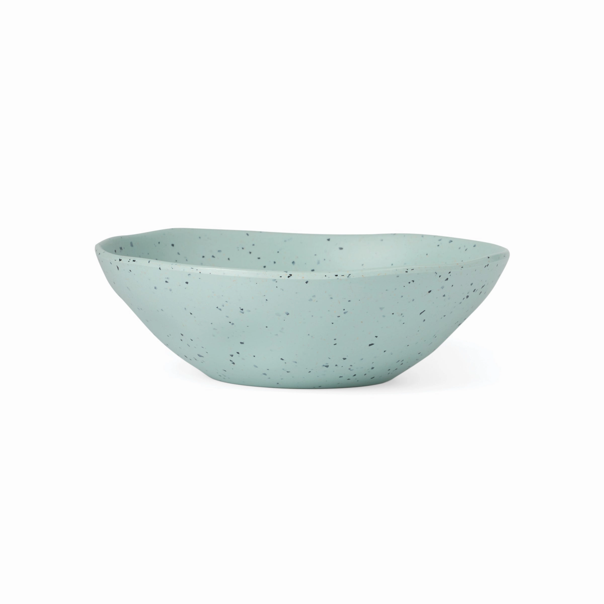 Terrazzo Melamine Mint 12-Piece Dinnerware Set