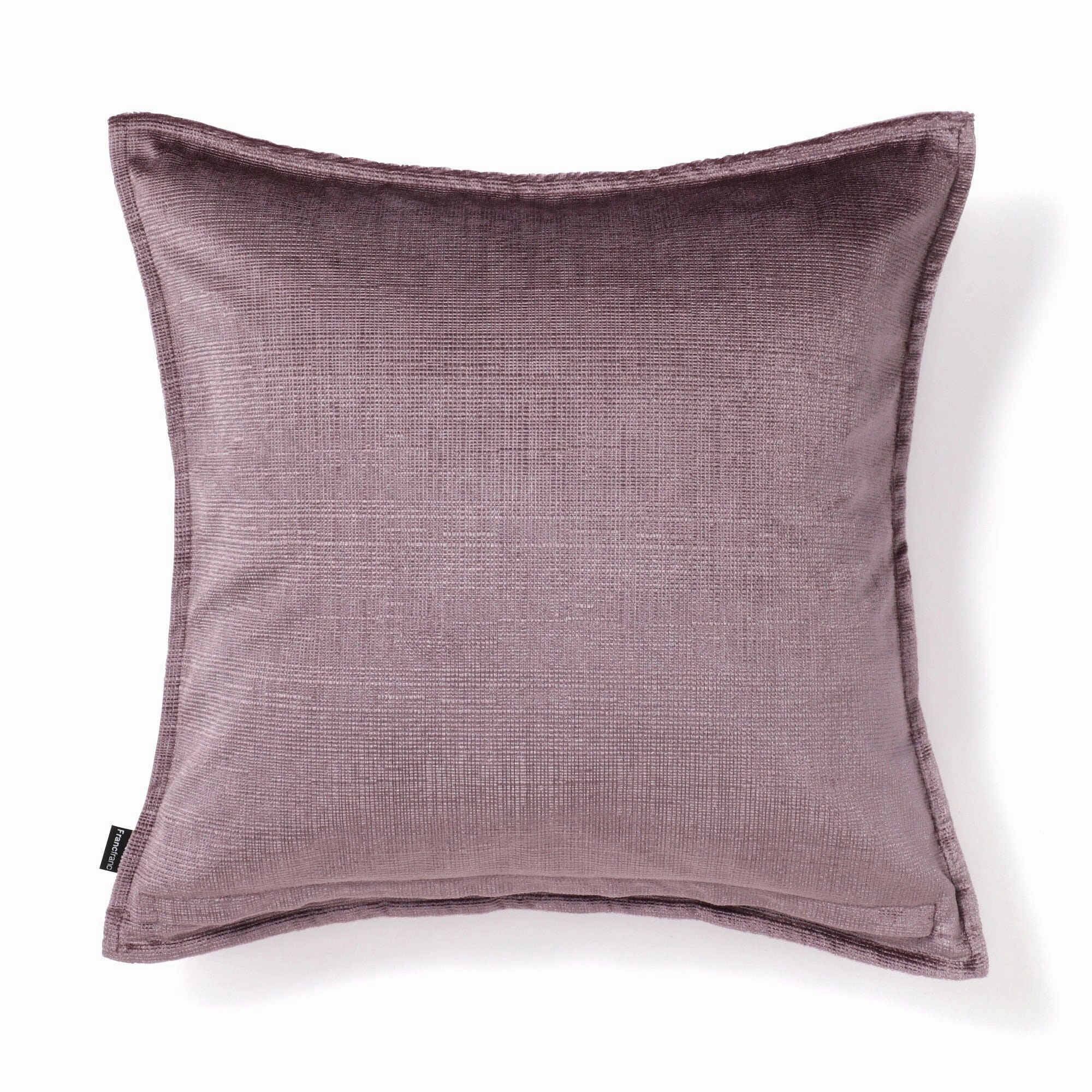Textured Velvet Cushion Cover 450 X 450 Purple