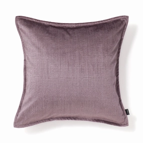 Textured Velvet Cushion Cover 450 X 450 Purplebedding sets ,throw blankets 