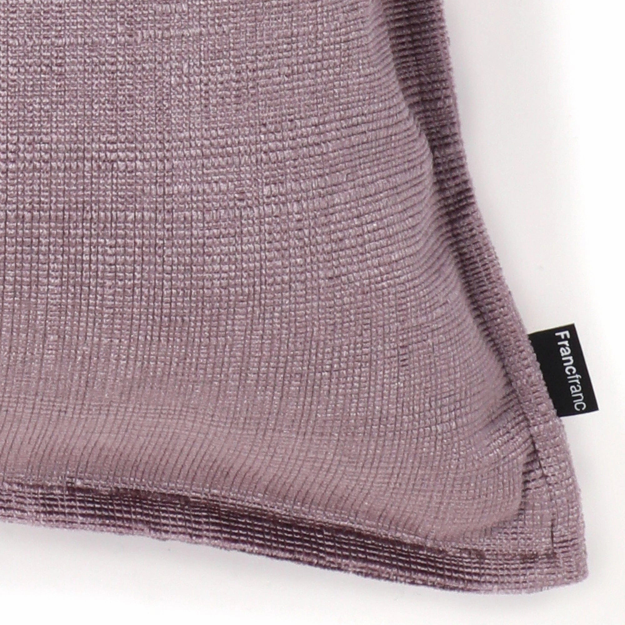 Textured Velvet Cushion Cover 450 X 450 Purple