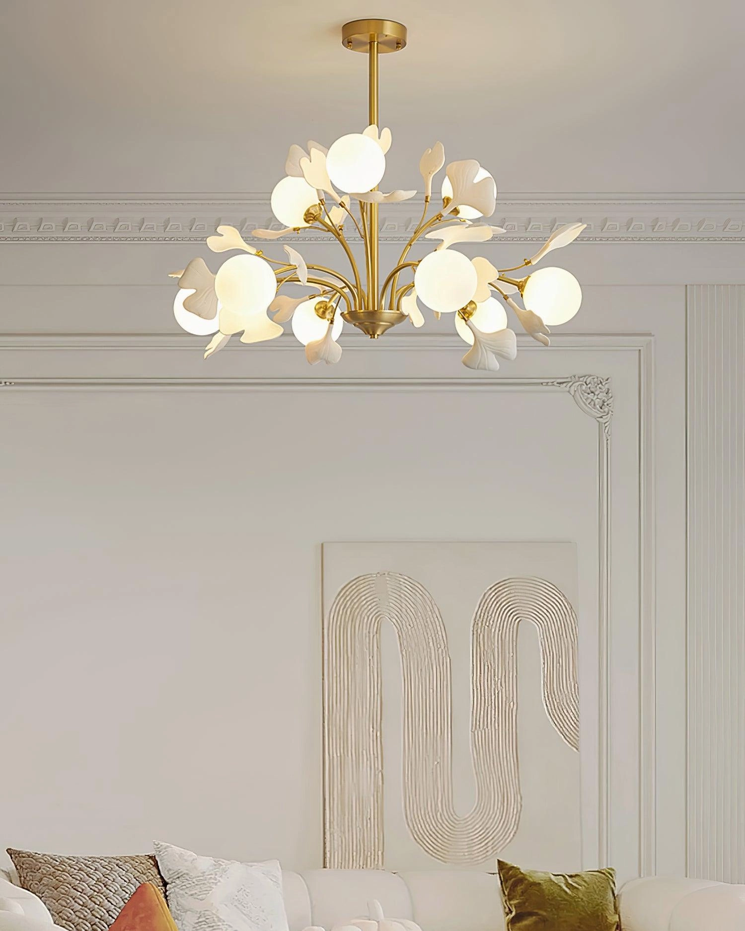 Thalassa Gingko Chandelier