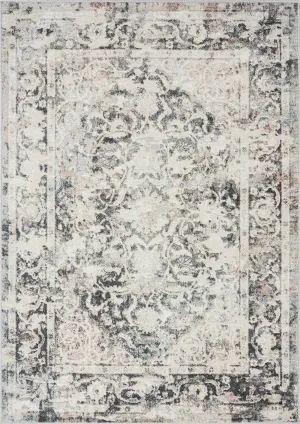 Thea Cream And Grey Traditional Medallion Floral Rug *NO RETURNS UNLESS FAULTYmodern color block patchwork rug