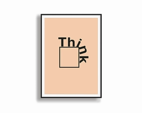 Think Outside The Box 3modern abstract painting decor