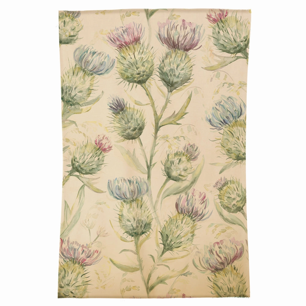 Thistle Glen Printed Wool Rug Green