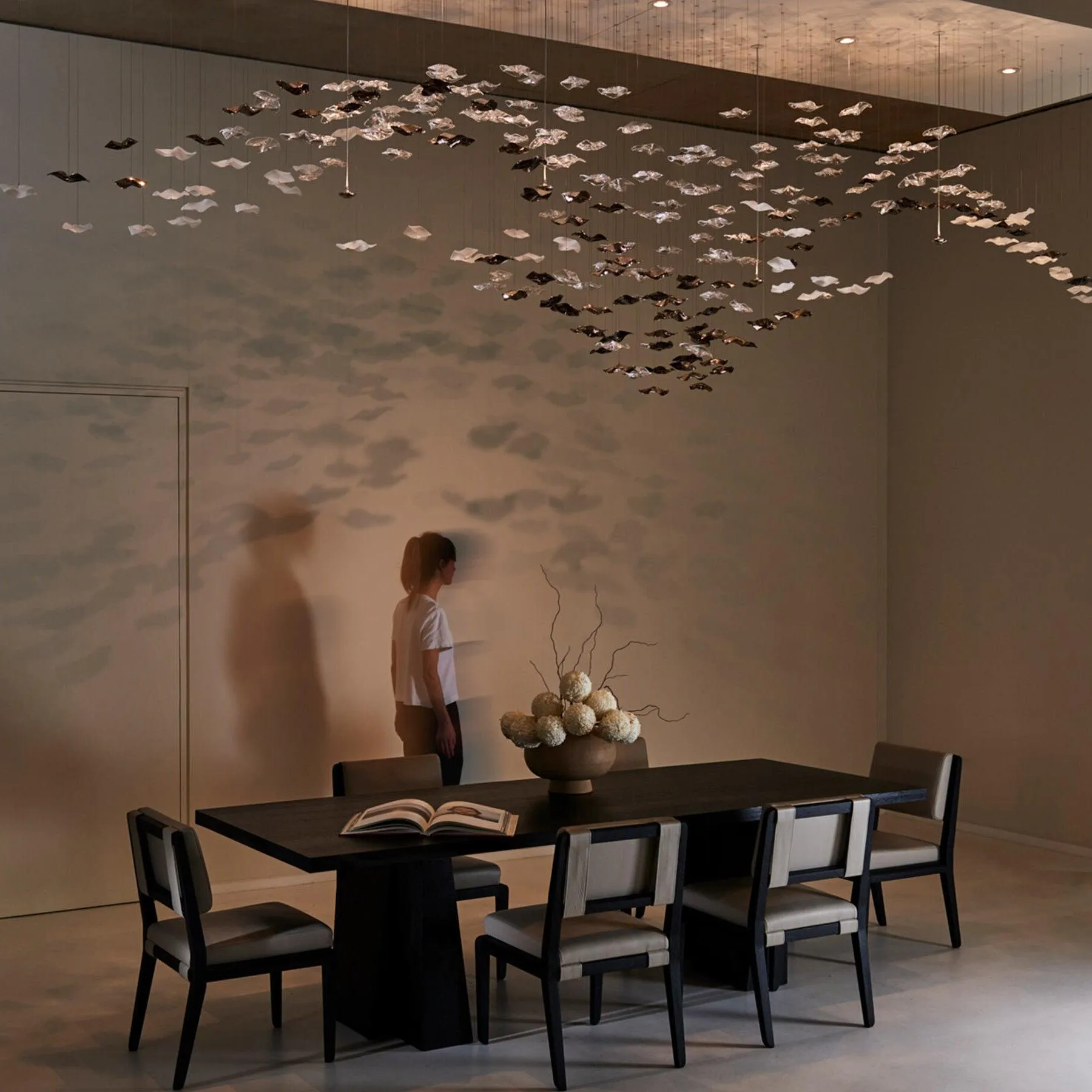 Tidal Art Glass Chandelier