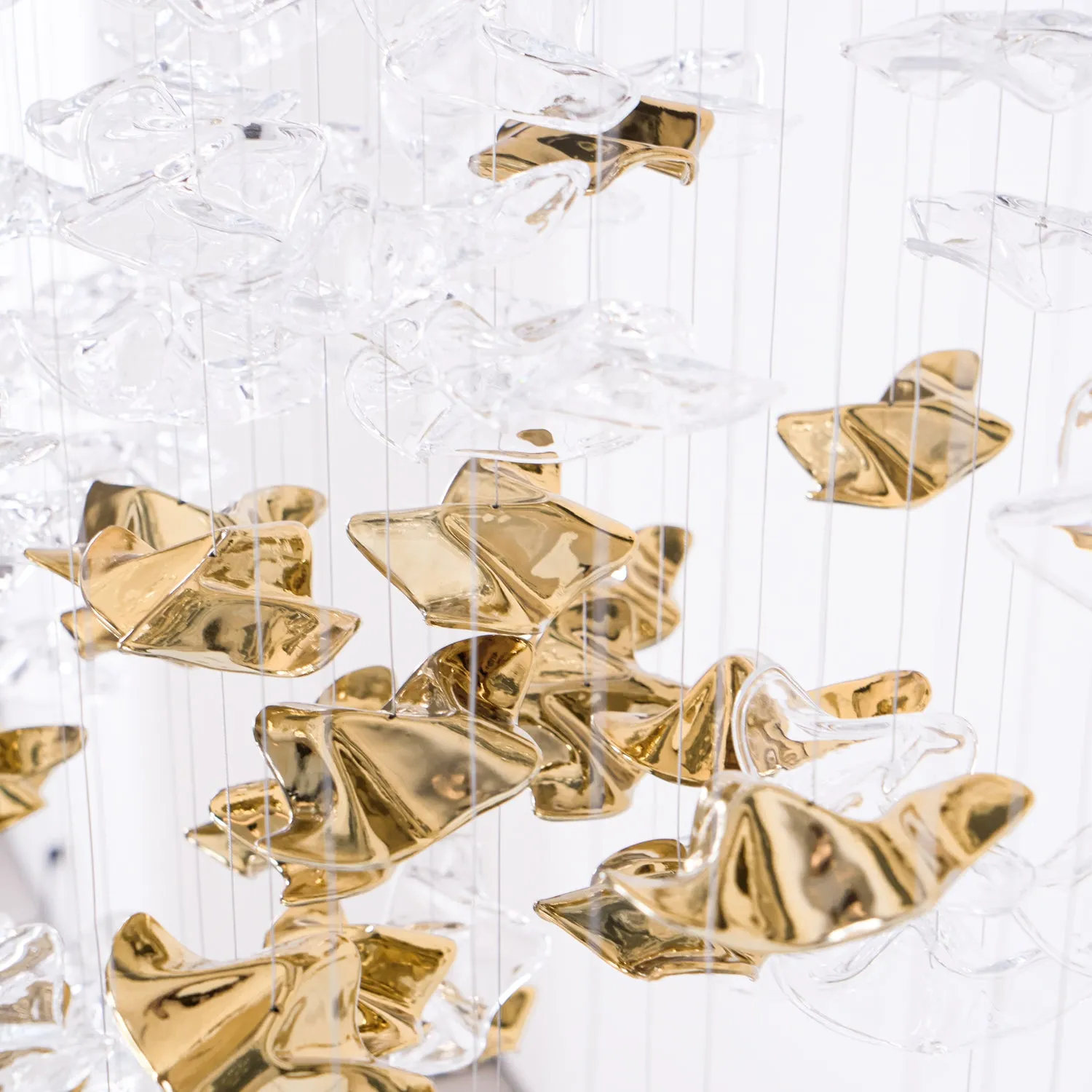 Tidal Art Glass Chandelier